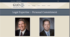 Desktop Screenshot of granberglaw.com